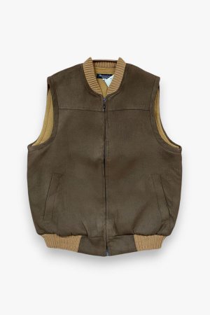 Жилет валяный на молнии Бат Сежу (50, рыжий)