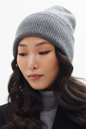 Шапка c отворотом ШК-101832 КАШЕМИР ХАУС (MAGNAG) (F, 37 темно-серый)